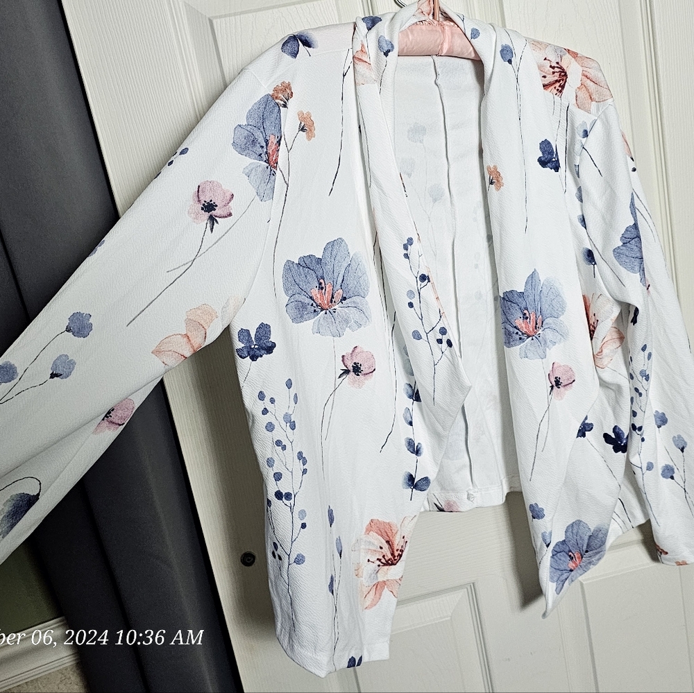 Floral over shirt